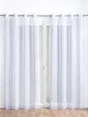Voilage Tamisant, Confort Bleu L.140 X H.240 Cm
