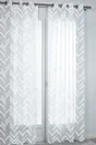 Voilage Transparent, Tequila Blanc L.140 X H.240 Cm