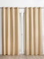 Rideau Tamisant, Desert Marbrures Jaune L.140 X H.260 Cm