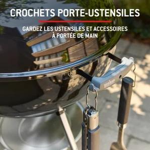 Barbecue au charbon de bois WEBER Master-touch GBS E-5750, noir