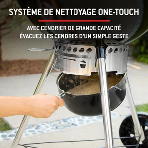 Barbecue au charbon de bois WEBER Master-touch GBS E-5750, noir