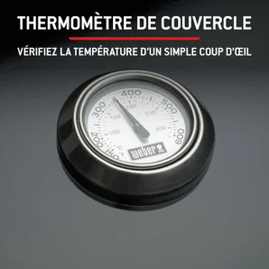 Barbecue au charbon de bois WEBER Master-touch GBS E-5750, noir