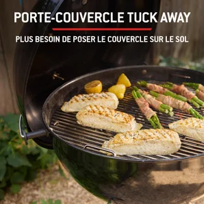 Barbecue au charbon de bois WEBER Master-touch GBS E-5750, noir