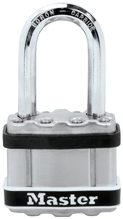Cadenas À Clé Master Lock Acier Laminé, 4 Clés, Excell Marine L.44 Mm