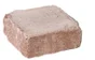 Pavé Béton Caris, Saumon, Ton Pierre L.12.5 Cm X L.12.5 Cm X Ep.40 Mm