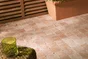 Pavé béton Caris, L.15 cm x L.15 cm x Ep. 60 mm saumon / ton pierre