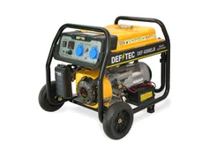 Groupe électrogène essence de chantier DEFITEC 4200 elb, 4000 watts