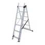 Echelle transformable aluminium HAILO 3x6 échelons H.3.36 m