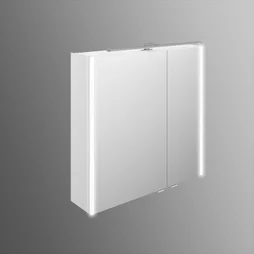 Armoire de toilette, L.73.2 cm, blanc brillant Image