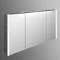 Armoire de toilette lumineuse l. 133.2 cm H. 70.3 cm, gris florentin Image