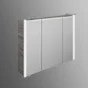 Armoire de toilette lumineuse, l. 93.2 cm H. 70.3 cm, gris florentin Image