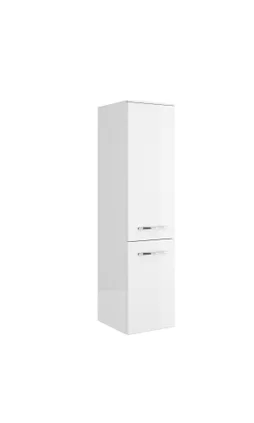 Meuble demi-colonne, L.30 x H.121 x P.33, blanc, Image3