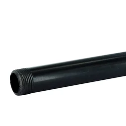 Barre de penderie D25 mm rond noir 0.1 m