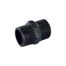 Raccord D25 mm rond noir