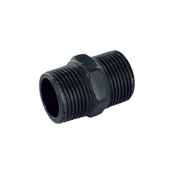 Raccord D25 mm rond noir