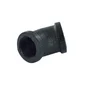 Coude 45° D25 mm rond noir
