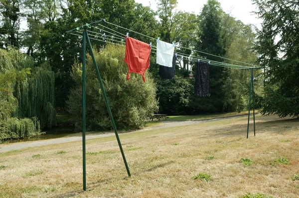 Etendoir à linge pour jardin de 60 mètres, DIRICKX, vert