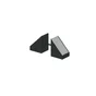 Lot De 10 Demi-Clips En Pvc Klos'Up Noir