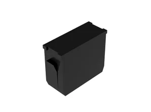 Lot De 10 Entretoises En Plastique Klos-Up ! Noir Sablé L.1 X H.2.5 Cm