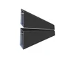 Lame Aluminium Klos-Up ! Naterial Noir Sablé, H.13 X L.145 Cm