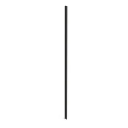 Glissière Aluminium Pour Clôture Klos-Up ! Noir, L.4 X P.2.2 X H.230 Cm