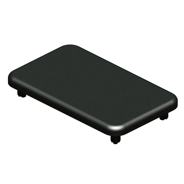 Embout De Poteau Aluminium Pour Clôture Klos-Up ! Noir, L.8 X P.5 X H.1.2 Cm