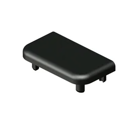 Embout De Poteau Aluminium Pour Clôture Klos-Up ! Noir, L.4.6 X P.2.5 X H.1.2 Cm