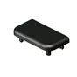 Embout De Poteau Aluminium Pour Clôture Klos-Up ! Noir, L.4.6 X P.2.5 X H.1.2 Cm
