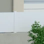 Poteau Aluminium Pour Clôture Klos-Up ! Blanc, L.7.5 X H.120 Cm