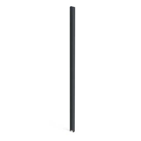Glissière Aluminium Pour Clôture Klos-Up ! Gris, L.2.2 X H.120 Cm