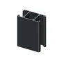 Poteau Aluminium Pour Clôture Klos-Up ! Noir, L.7.5 X H.120 Cm