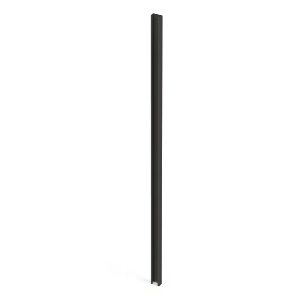 Glissiere Aluminium Pour Cloture Klosup 1M2 Noir