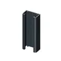 Glissiere Aluminium Pour Cloture Klosup 1M2 Noir