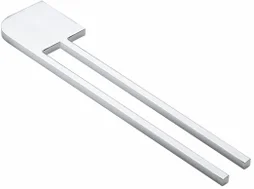 Porte-serviettes, chromé brillant l.8 cm Image