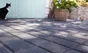 Pavé Béton Ergo, Noir L.12.5 Cm X L.12.5 Cm X Ep.60 Mm