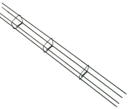 Chaînage Carré Z1, 10 X 10 Cm Diam.7 Mm L. 6 M