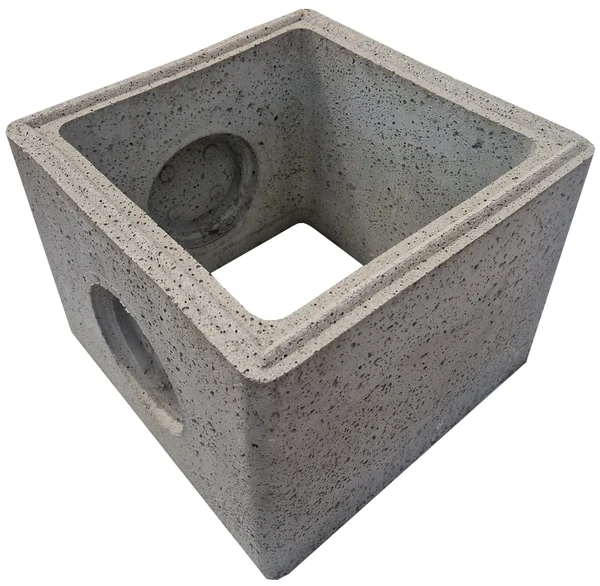 Rehausse Bt40 Béton, 40X40X33 Cm