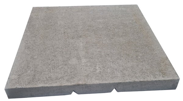 Couvercle Béton Gris Lib, L.50 X L.50 Cm