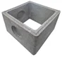Rehausse Bt50 Béton, 50X50X33 Cm