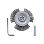 Brosse Multifonction Pour Bois Et Pierre Passat Decapower, Diam.100 Mm