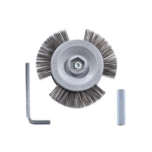 Brosse Multifonction Pour Bois Et Pierre Passat Decapower, Diam.100 Mm