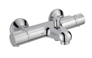 Mitigeur thermostatique de baignoire, SENSEA Bora,  chromé