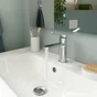 Mitigeur de lavabo chrome chromé, SENSEA Essential