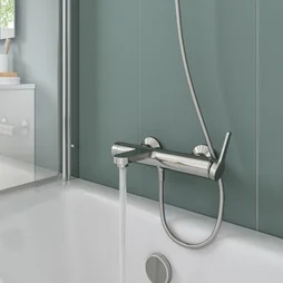 Mitigeur mécanique de baignoire, SENSEA Essential, chromé chromé