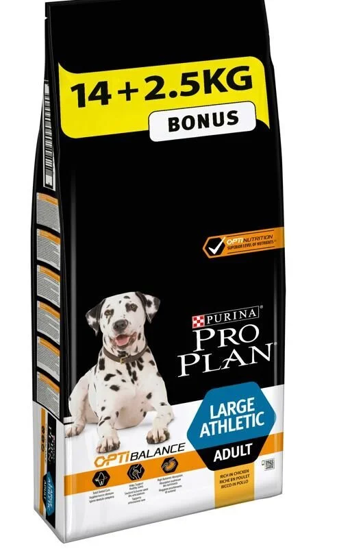 Purina Pro Plan Chien Adulte Large Athletic 14Kg+2,5 Gratis