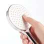 Ensemble de douche, pommeau de douche 1 jet, flexible et barre, SENSEA,chromé
