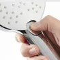 Ensemble de douche, pommeau de douche 3 jets, flexible et barre, SENSEA Bora, chromé