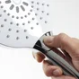 Pommeau de douche 3 jets, flexible et barre, SENSEA, chromé