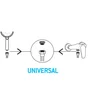 Flexible de douche L.175 cm chrome, SENSEA Essential