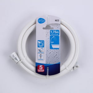 Flexible de douche L.175 cm blanc, SENSEA Neo